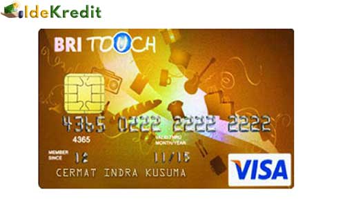 BRI Touch Visa Gold