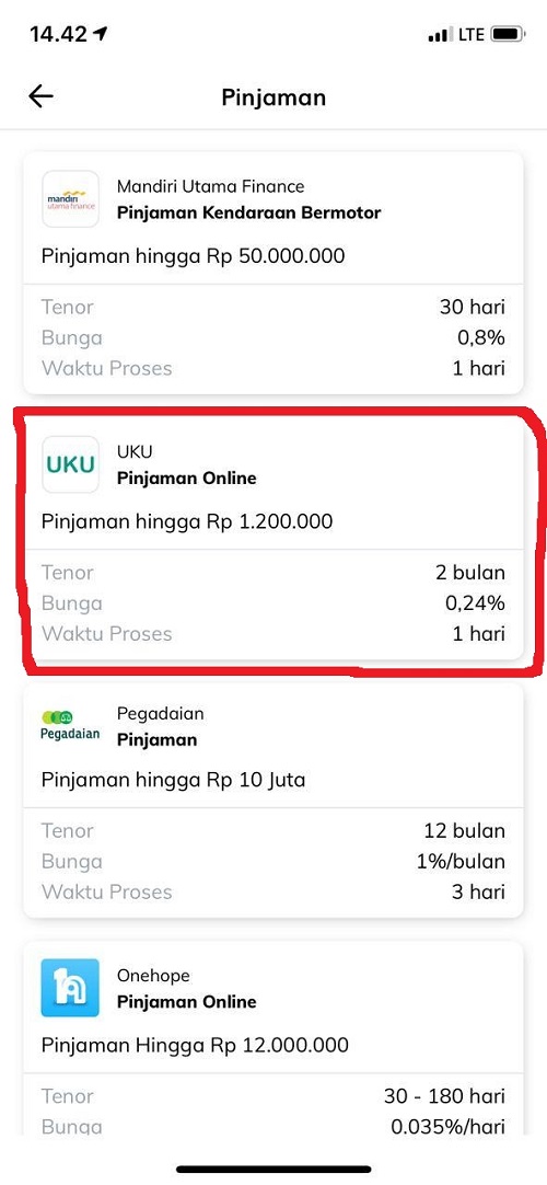 UKU Pinjaman Online