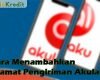 Cara Menambahkan Alamat Pengiriman Akulaku
