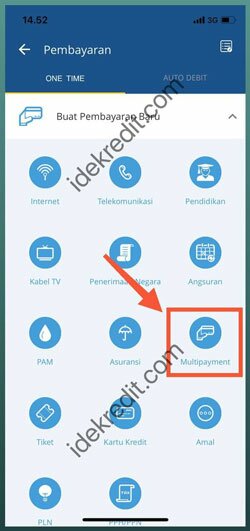 Pilih Multipayment
