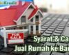 Cara Jual Rumah ke Bank
