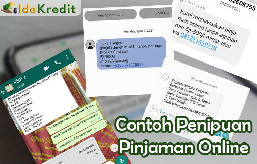 Contoh Penipuan Pinjaman Online