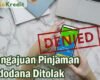 Pinjaman Indodana Ditolak