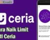 Cara Naik Limit BRI Ceria