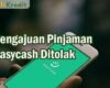 Pinjaman Easycash Ditolak
