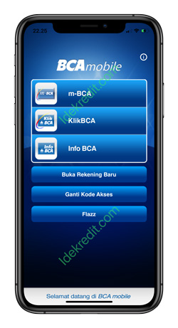 1 Buka Aplikasi BCA Mobile