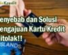 Pengajuan Kartu Kredit Ditolak