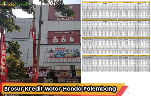 Brosur Kredit Motor Honda Palembang