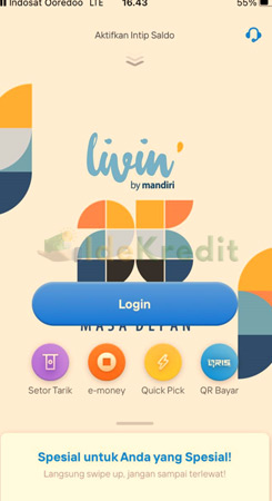 Aplikasi Livin By Mandiri